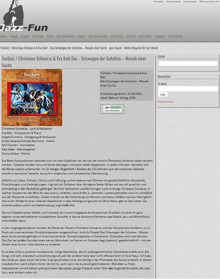 Rezension von Jacek Brun Rezension von Jacek Brun